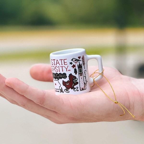 Julia Gash Mini Mug Ornament (2"x2.5")